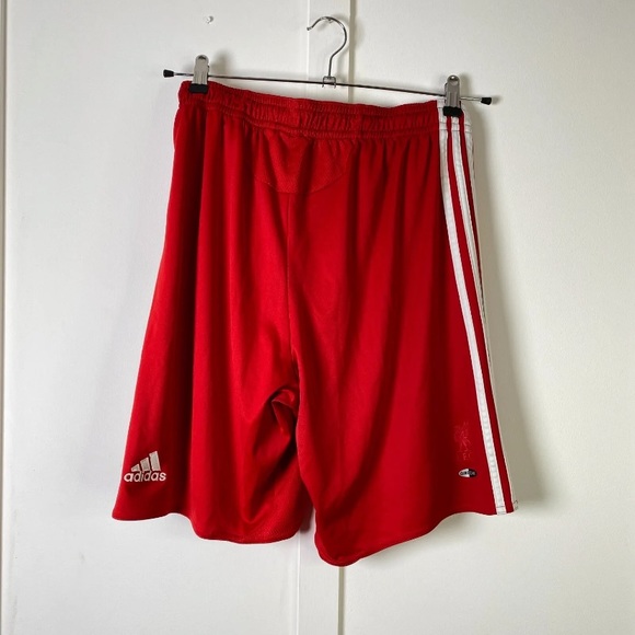 Adidas Liverpool FC Home Football Shorts 2008 Red UK Large 38” - Picture 7 of 7